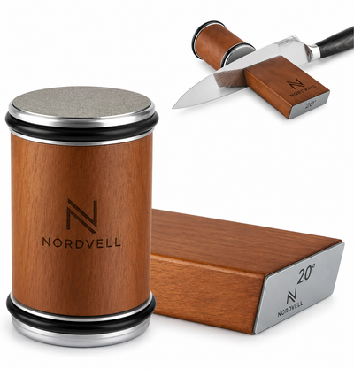 NORDVELL Rollschleifer – Magnetisches Messerschärfsystem
